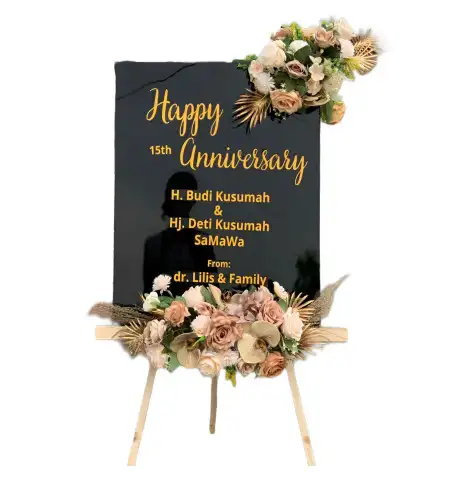 Papan Bunga Akrilik Kenep